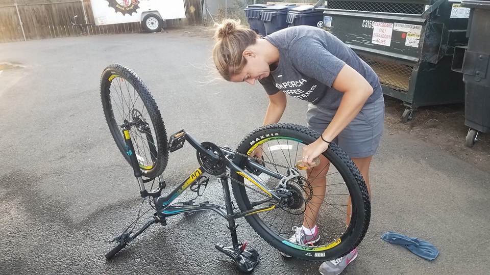 bicycle fix a flat