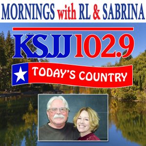 KSJJ 102.9’s Mornings With RL & Sabrina logo