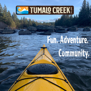 Paddle Tales with Tumalo Creek logo